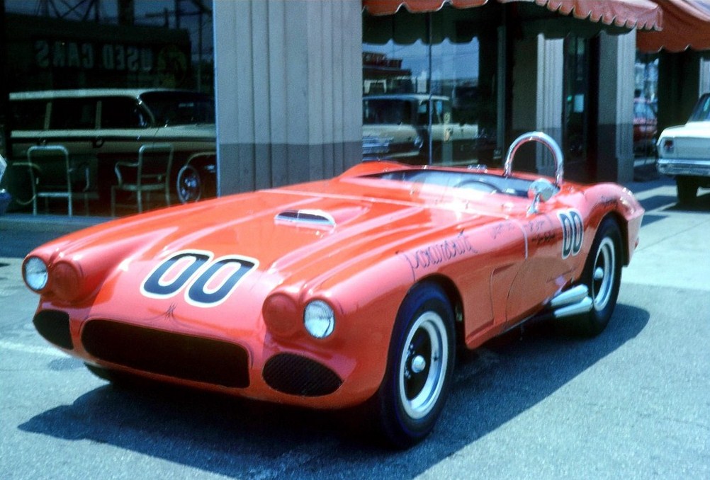 Dave MacDonald and Jim Simpson in the Corvette Special